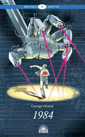 Обложка книги 1984. Адаптированная книга для чтения на английском языке. Уровень B1