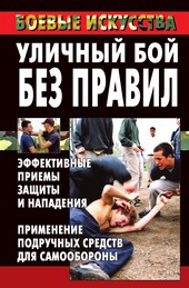 Обложка книги Уличный бой без правил. Эффективные приемы защиты и нападения. Применение подручных средств для самообороны