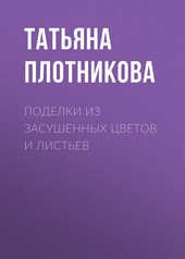 Обложка книги Поделки из засушенных цветов и листьев
