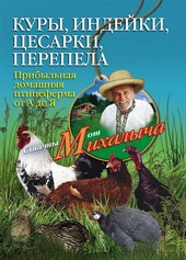 Обложка книги Куры, индейки, цесарки, перепела. Прибыльная домашняя птицеферма от А до Я