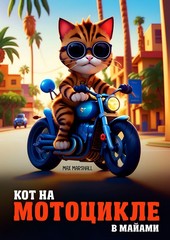Обложка книги Кот на мотоцикле в Майами