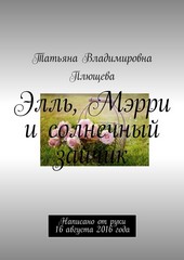 Обложка книги Элль, Мэрри и солнечный зайчик. Написано от руки 16 августа 2016 года