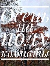Обложка книги Осень на полу комнаты
