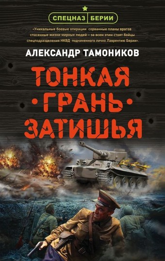 Обложка книги Тонкая грань затишья